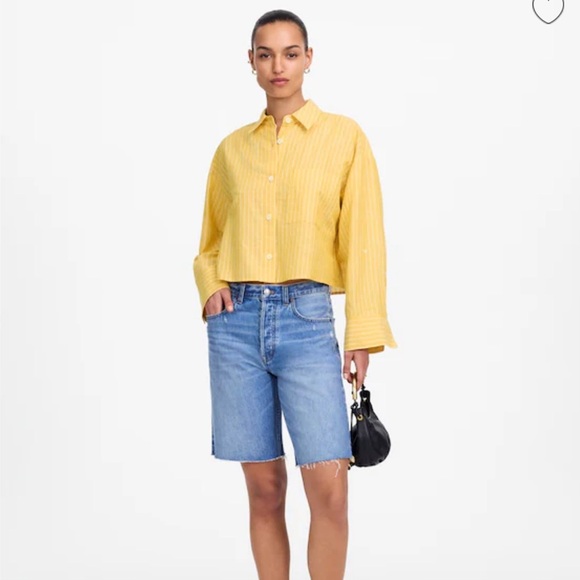 Madewell // NWOT Straight-Hem Shirt - Picture 2 of 9